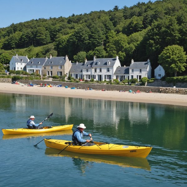 Quels conseils pour louer une maison de vacances en Bretagne avec des cours de navigation à voile et des excursions en kayak?